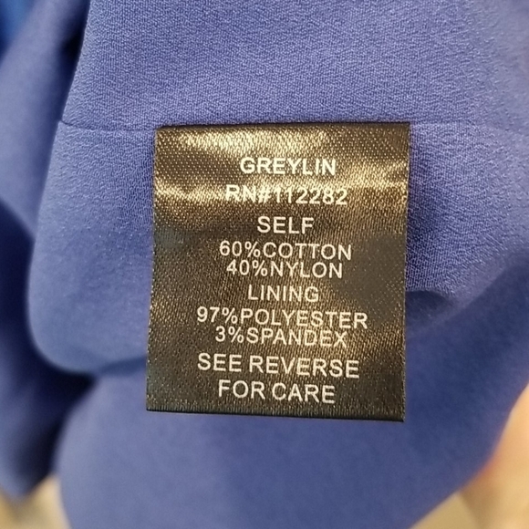 💕GREYLIN💕 Yunis Grommet Lace Fit-And-Flare Dress Medium M NWT - Picture 14 of 16